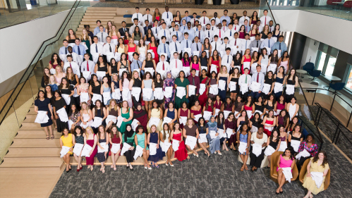Members of the Robert Wood Johnson Medical School Class of 2030