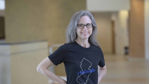 Julie Blumenfeld at the Capital Health Medical Center in Pennington, N.J.