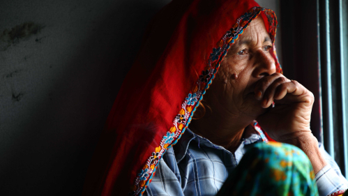 Older South Asian Woman