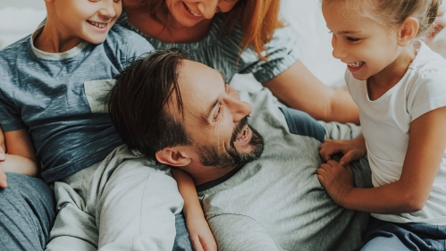 parents with young children