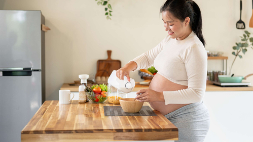Eating while pregnant