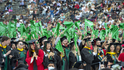 Rutgers graduates at Commencement