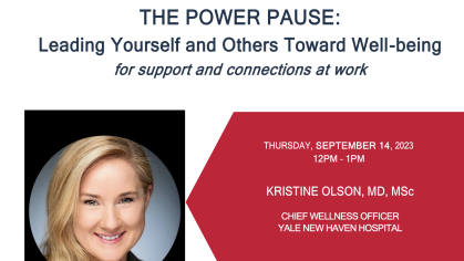 THE POWER PAUSE: Leading Yourself and Others Toward Well-being 