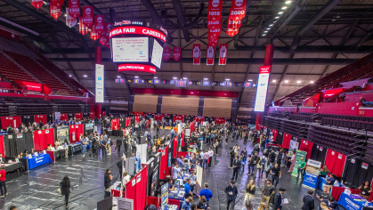 Rutgers Fall Career & Internship Mega Fair features 400+ employers connecting with 6,000+ candidates for job and internship opportunities