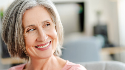 Smiling women 