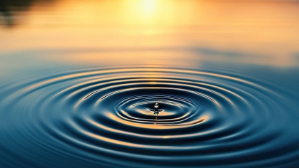 ripples on water