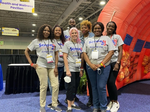 The ScreenNJ team at the NAACP 2022 convention