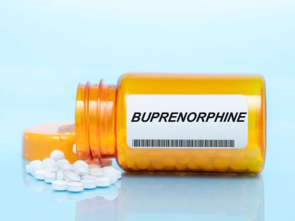 bottle of buprenophrine 