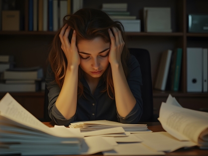 Overwhelmed Researcher