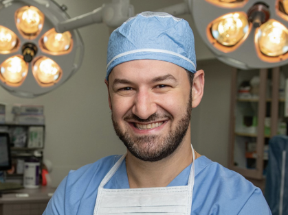 Evan Kovac, director of urologic oncology and robotic surgery at Rutgers New Jersey Medical School (NJMS) and University Hospital