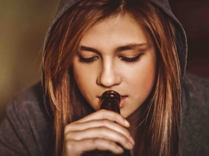 Teen drinking