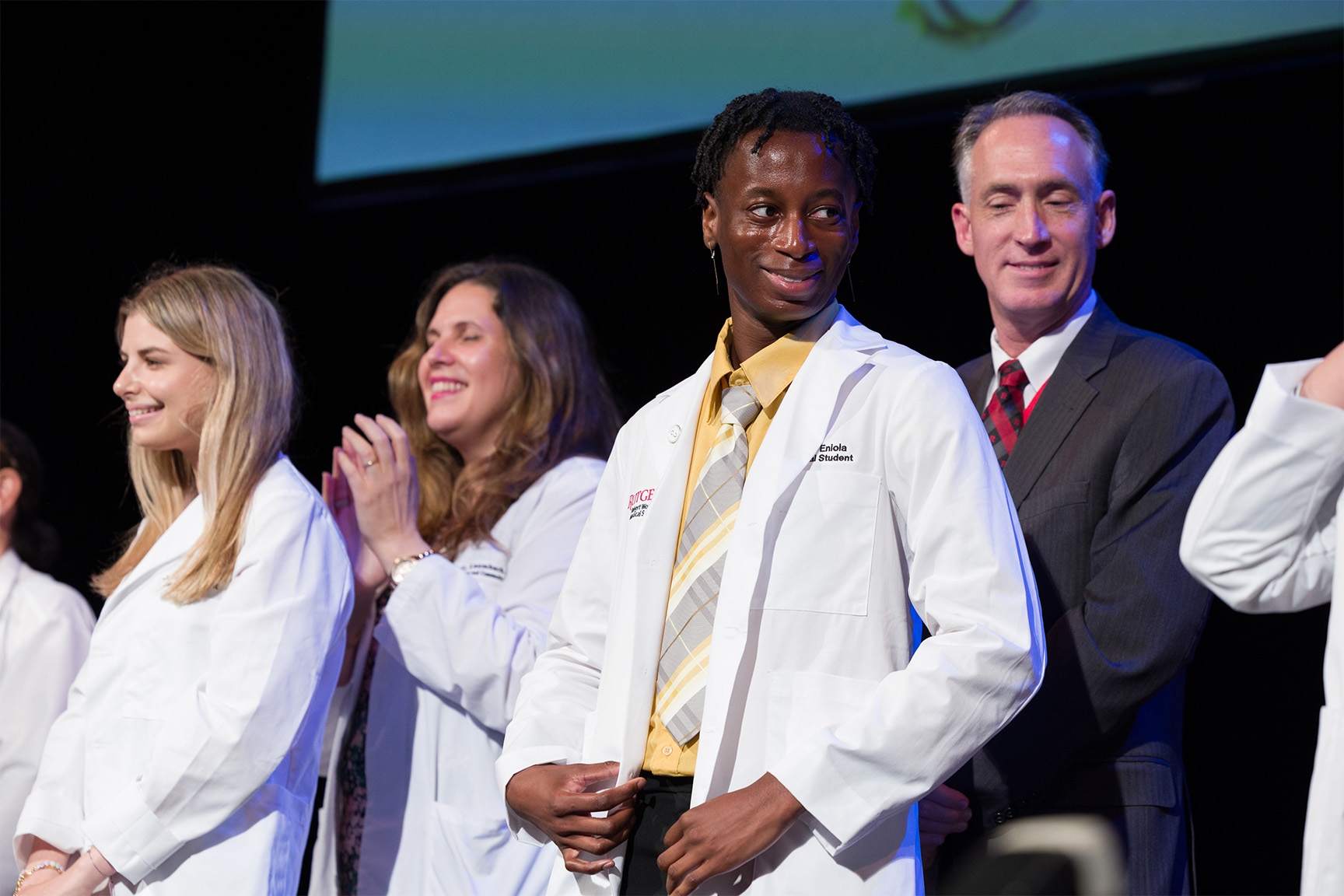 White Coat Ceremony Marks the Start of Rutgers Medical Students