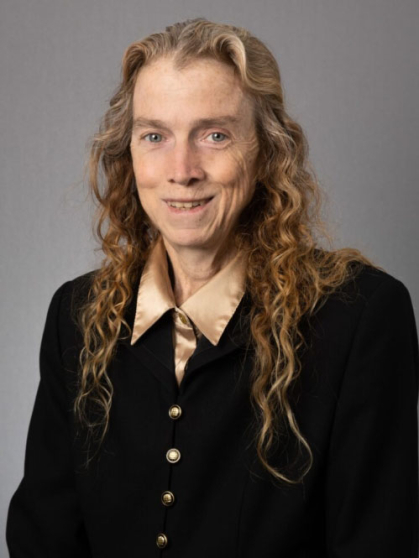 A headshot of rutgers faculty member Peggy Swarbrick