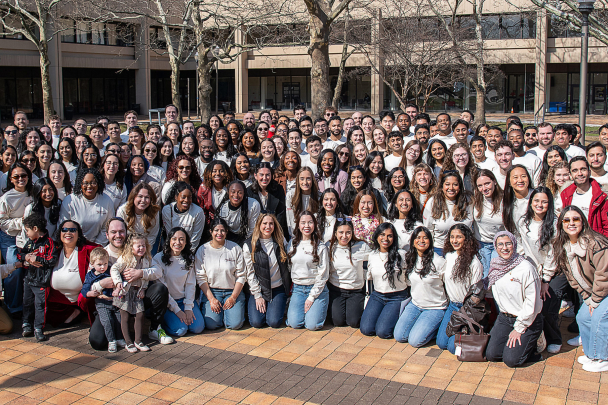 Students celebrate match day at NJMS